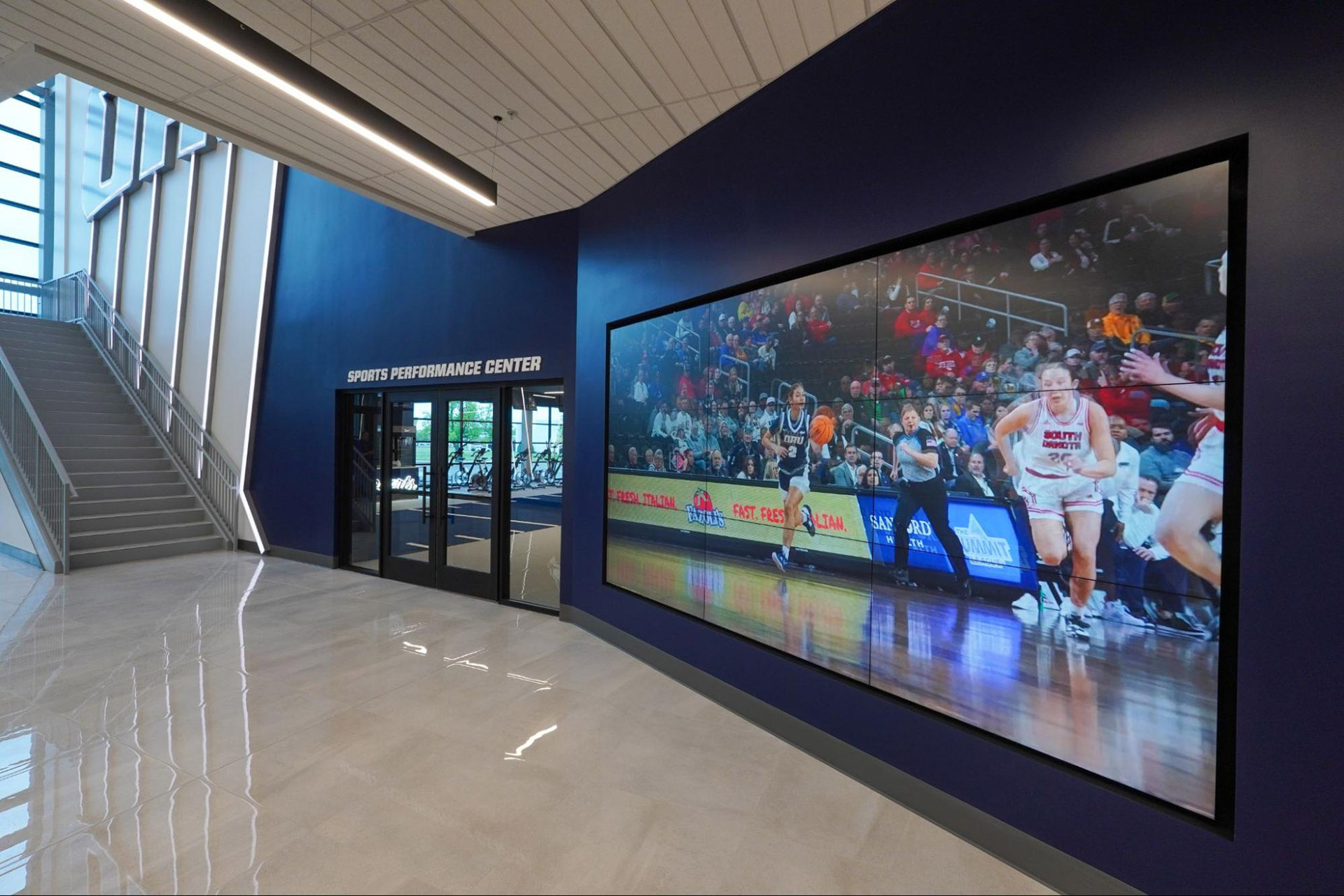 Oral Roberts University Athletic Center Lobby